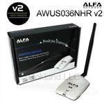 כרטיס רשת אלחוטית ALFA AWUS036NHR V.2 בעל טווח קליטה רחב במיוחד בחיבור USB לקליטת WIFI