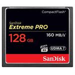כרטיס זיכרון SanDisk Extreme Pro SDCFXPS-128G 128GB Compact Flash סנדיסק