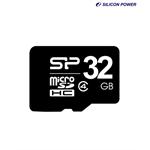 כרטיס זיכרון Silicon Power Micro SDHC 32 GB - Class 4