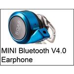 MINI Bluetooth V4.0 Earphone דיבורית בלוטוס