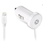 Dexim - Car Charger iPhone 5/6/6Plus - 2.4A - White