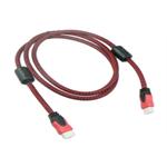 Cable nylon with ferrite core HDMI - HDMI