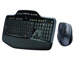 סט מקלדת + עכבר אלחוטי  Wireless Desktop MK710