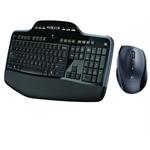 סט מקלדת + עכבר אלחוטי  Wireless Desktop MK710