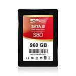 כונן קשיח Silicone Power slim S80 SATA3 SSD 1TB 960GB