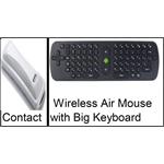 Wireless Air Mouse with Big Keyboard  שלט אלחוטי 2.4GHz מולטימדיה Air Mouse