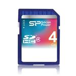 כרטיס זיכרון Silicon Power SDHC 4 GB - Class 4