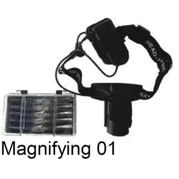 Magnifying 01 משקפי מגדלת עם תאורה
