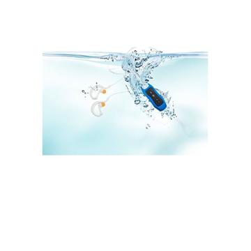 נגן לשחייה משולב רדיו MP3 iWater X נגד מים בנפח 4GB