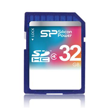 כרטיס זיכרון Silicon Power SDHC 32 GB - Class 4