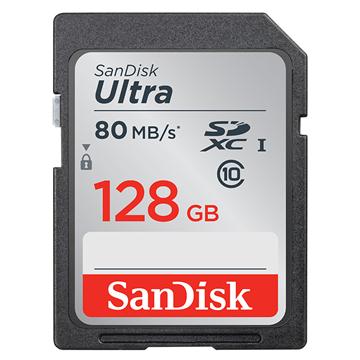 כרטיס זיכרון SanDisk Ultra SDSDUNC-128G 128GB SD סנדיסק