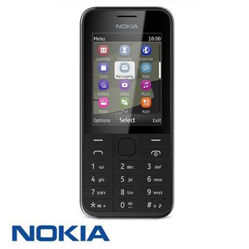 טלפון סלולרי Nokia 208 צבע שחור - שנה אחריות יבואן רשמי ע''י יורוקום