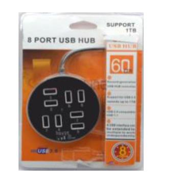 USB 2.0 HUB 8 Ports