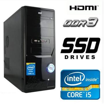 מחשב נייח מורכב i5 Dual Core  H55 זכרון 4GB דיסק קשיח SSD 240GB