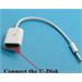 USB Car Audio aux cable מתאם USB ל-Aux